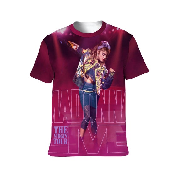 80s Vintage Madonna Virgin Tour Tシャツ-