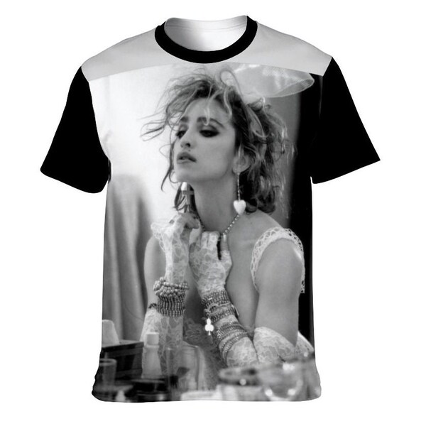 Madonna Like a Virgin 80s Style T-Shirt/Madonna T-Shirts/Fast USA Shipping/COTTON or Polyester