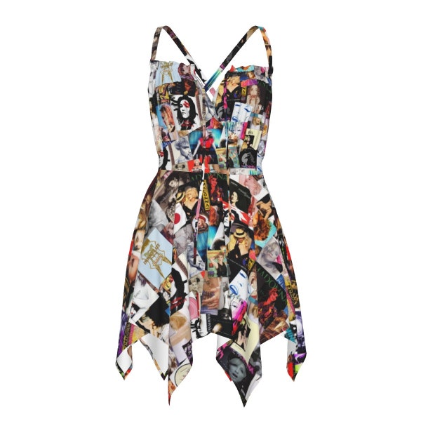 Madonna Collage Women's Slip Dress