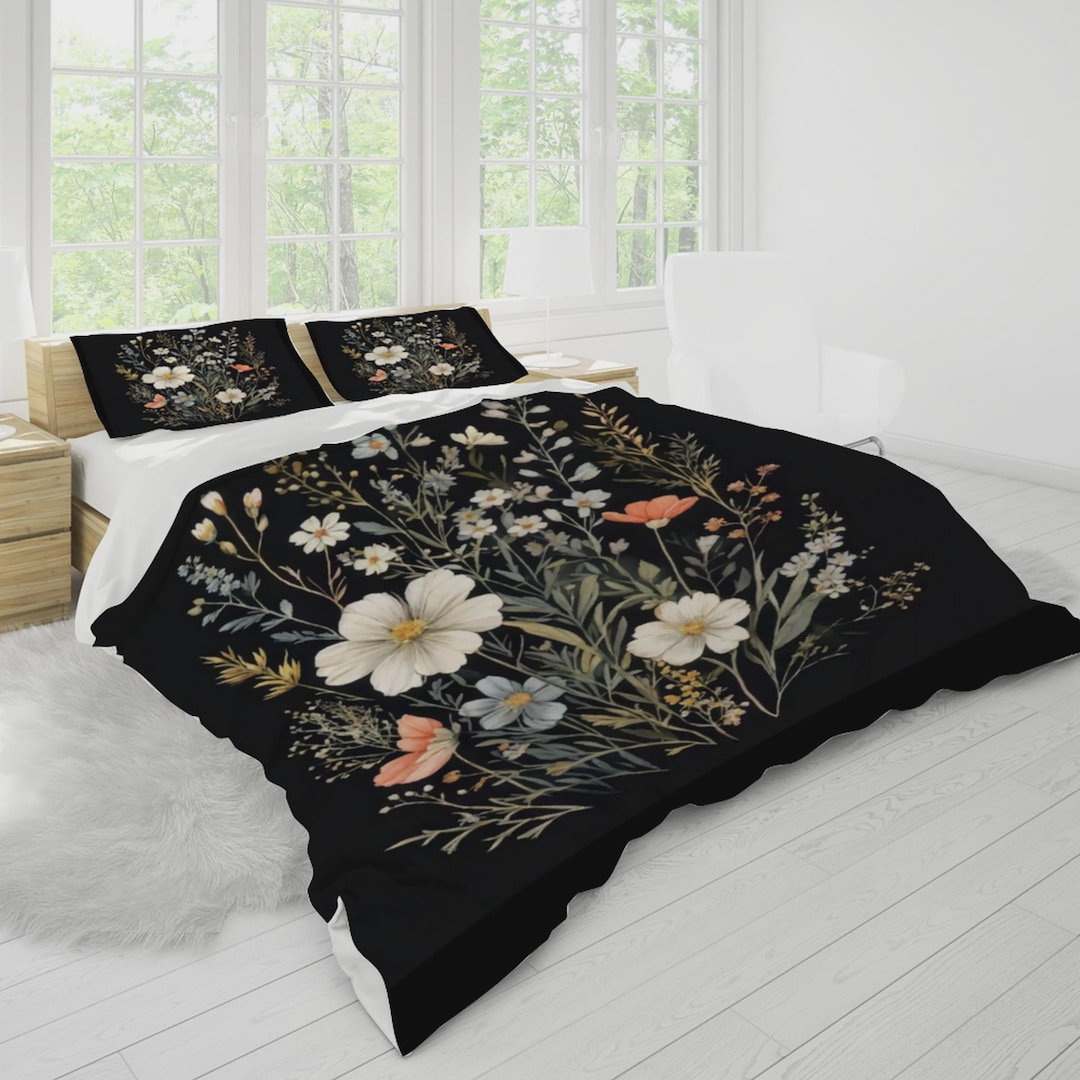 Dark Cottagecore Duvet Cover