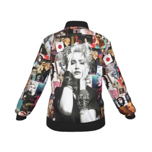 80s Madonna Collage Bomber Jacket/Madonna Jacket - For Men or Women!