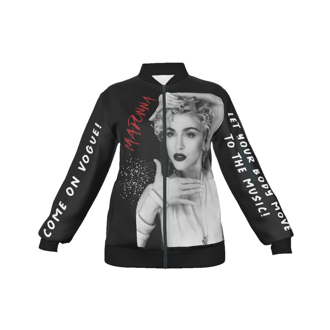 Madonna Vogue Bomber Jacket available for Men or Women - Etsy