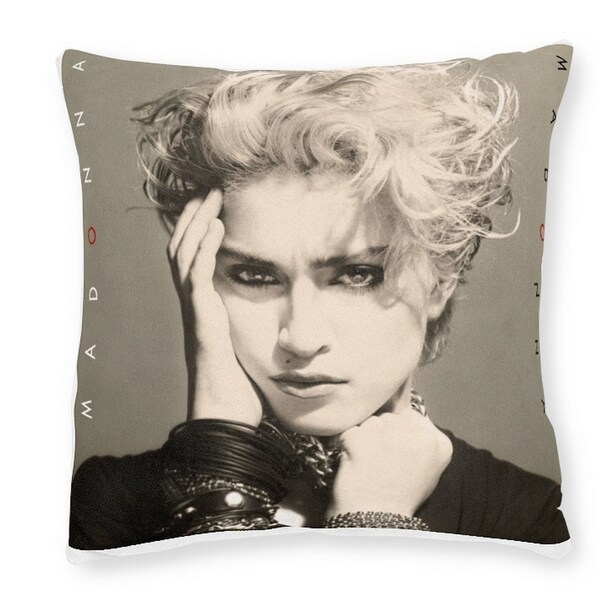 Madonna First Album, taies d'oreiller coton polyester, tailles différentes, taie d'oreiller