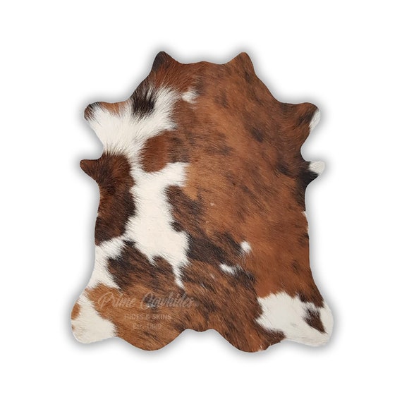 Tricolor Mini Cowhide Rug High Quality Cowhide Rug Hair On Etsy