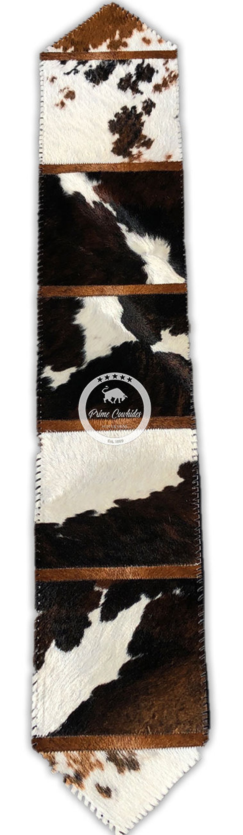 Cowhide Table Runner Cow Skin Table Runner 12x Etsy