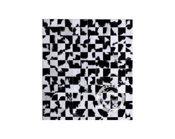 Patchwork Cowhide Rugs | Squares Patchwork Cowhide Rug Black & White
