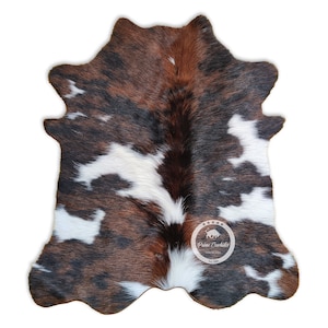 Tricolor Mini Cowhide Rug, High Quality Cowhide Rug, Hair on Hide, Koeienhuid, Kuhfell Teppich, Peau de vache