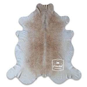 Exotic, High Quality Cowhide Rug, Hair on Hide, Koeienhuid, Kuhfell Teppich, 7,9 Ft x 7,0 Ft, Code: CR34