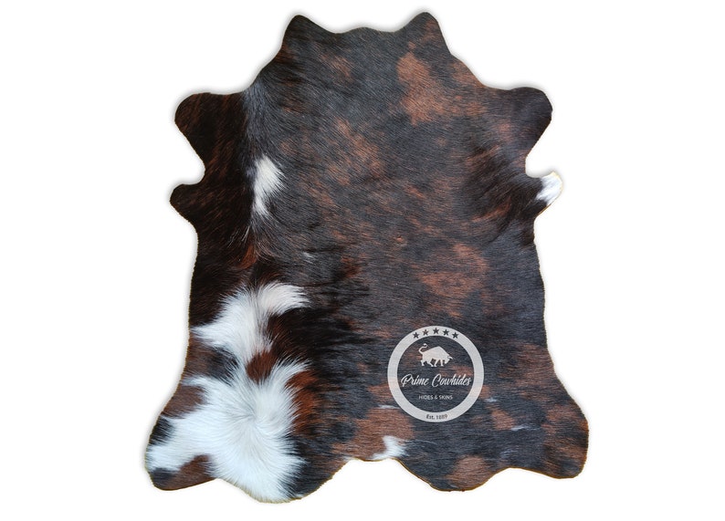 Tricolor Mini Cowhide Rug High Quality Cowhide Rug Hair on Etsy