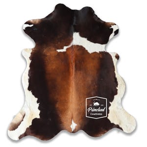 Tapete exótico de couro bovino de alta qualidade, com pelo, Koeienhuid, Kuhfell Teppich, 2 m x 1,8 m, Código: CR24