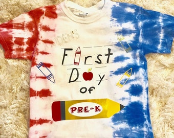 First Day of school shirt Custom toddler shirt custom tshirts custom shirt design custom shirt logo custom kid shirt