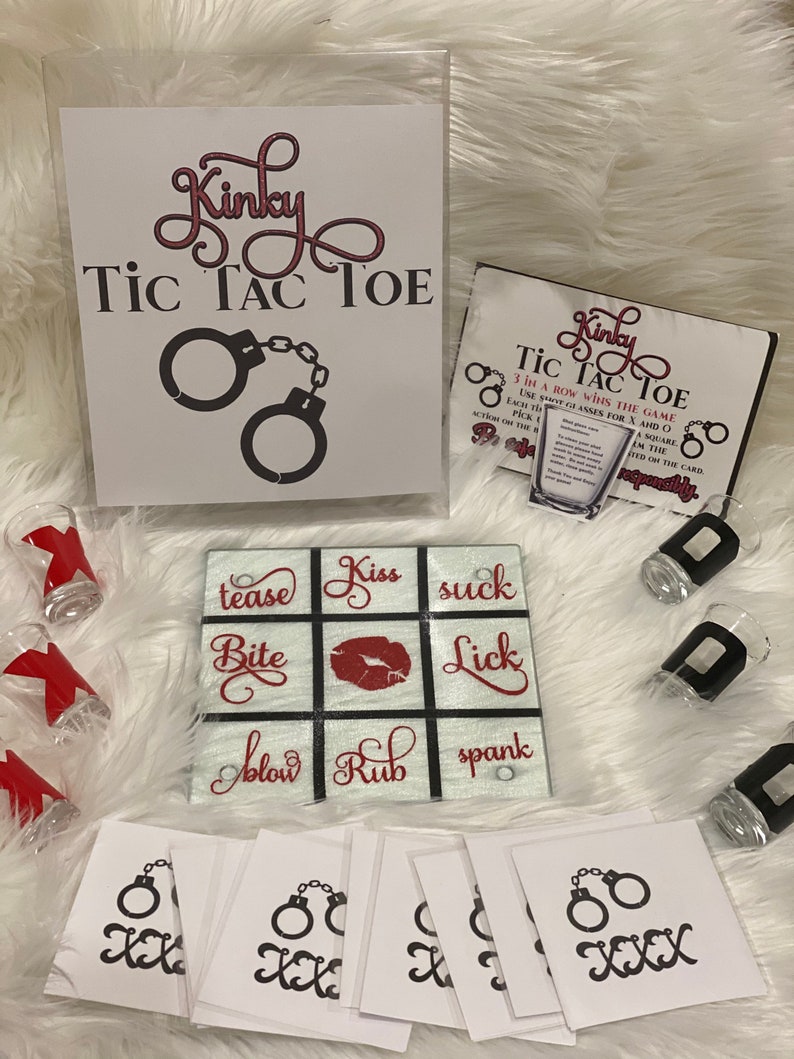Drunk tic tac toe game kinky tic tac toe Etsy