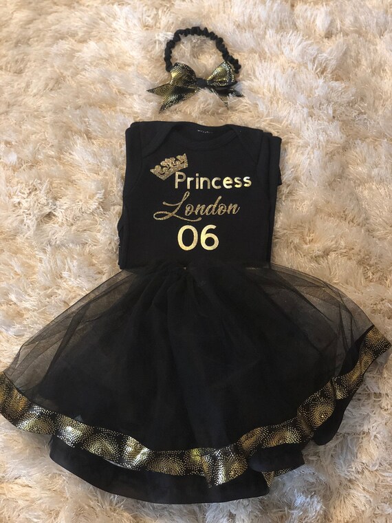black tulle skirt baby