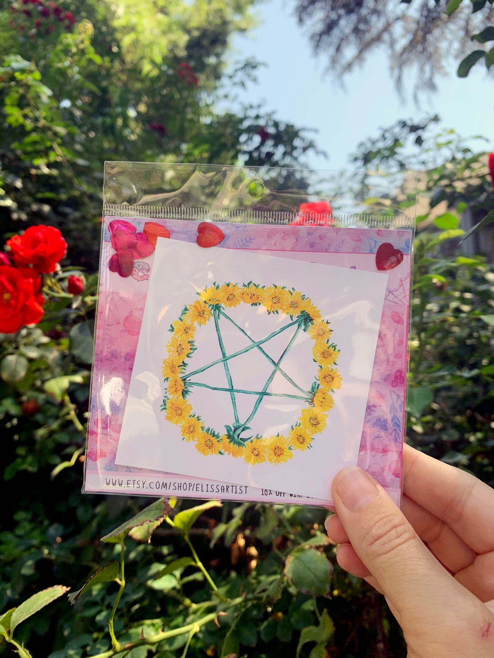 Leo Zodiac Flower Leo Birth Flower Sticker Leo Flower Sign Etsy