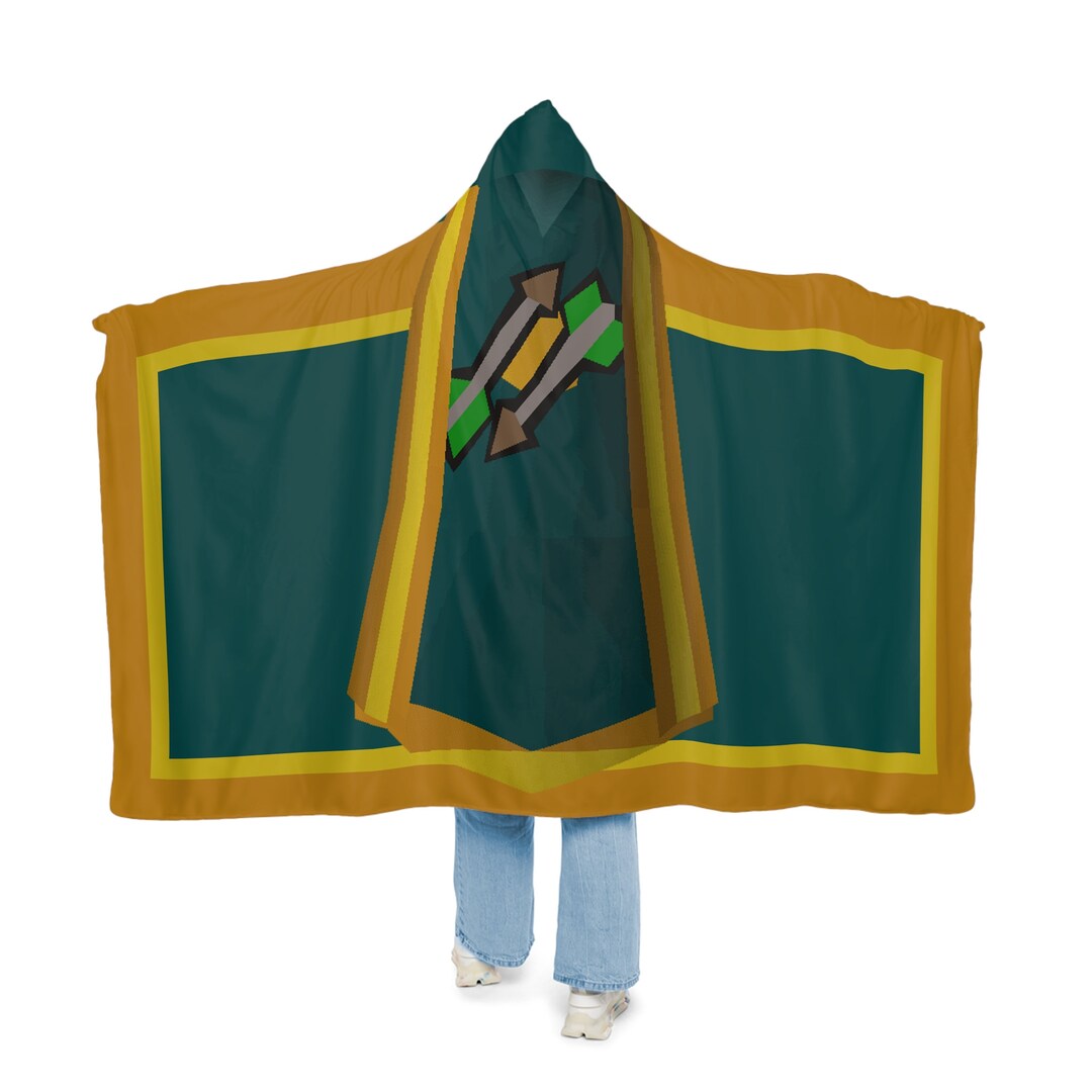 Osrs Fletching Skillcape Snuggle Blanket Osrs Skillcape Etsy