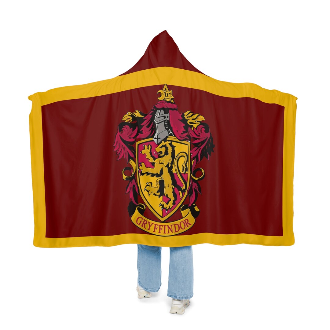 Harry Potter Gryffindor Snuggle Blanket Gryffindor Blanket Etsy