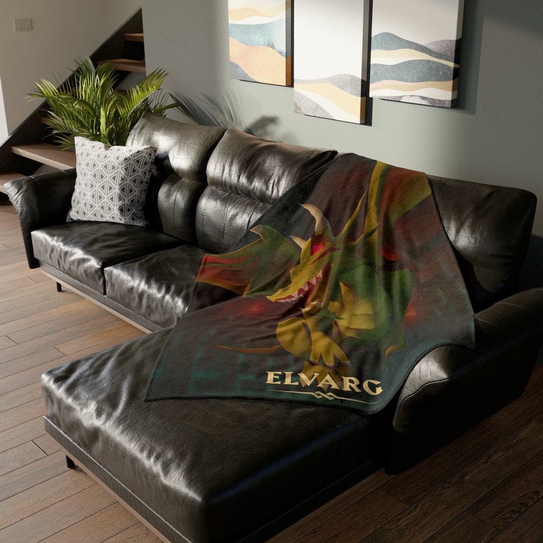 Osrs Elvarg Soft Polyester Blanket Runescape Gifts OSRS Etsy