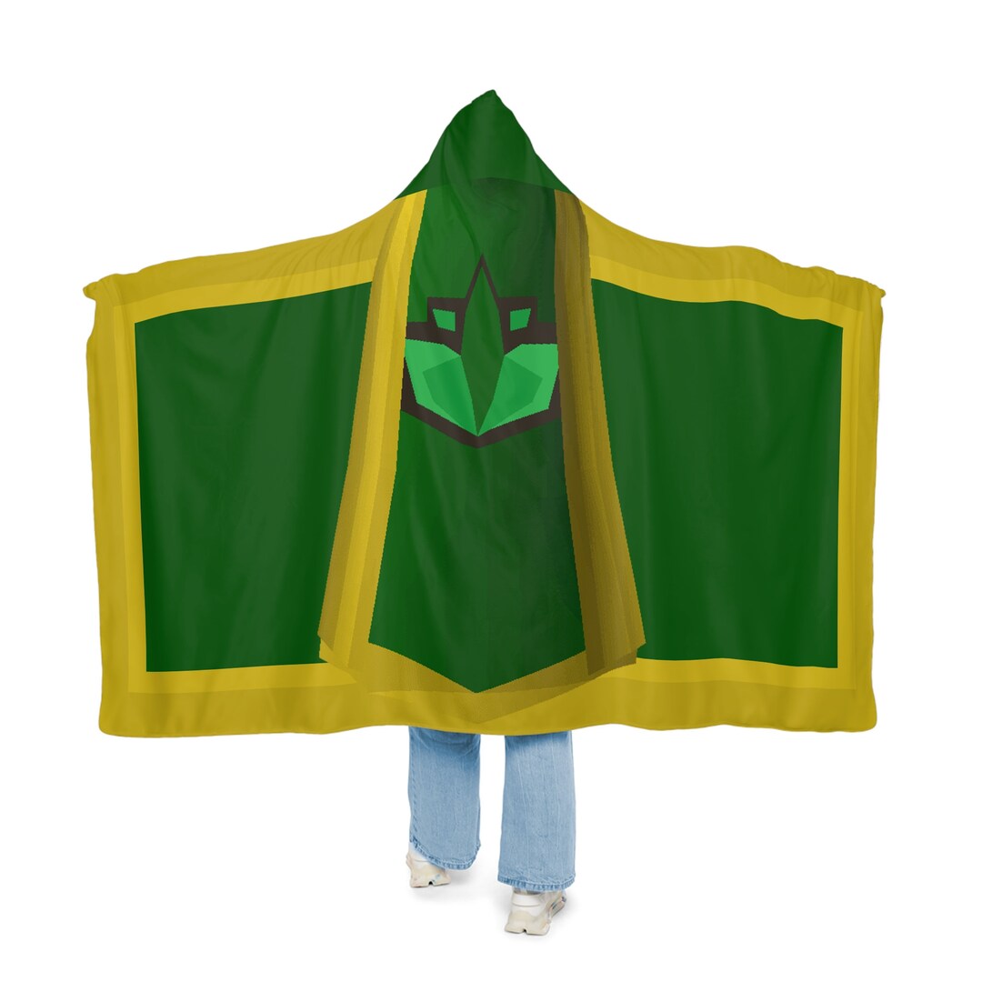 Osrs Herblore Skillcape Snuggle Blanket Old School Runescape Etsy