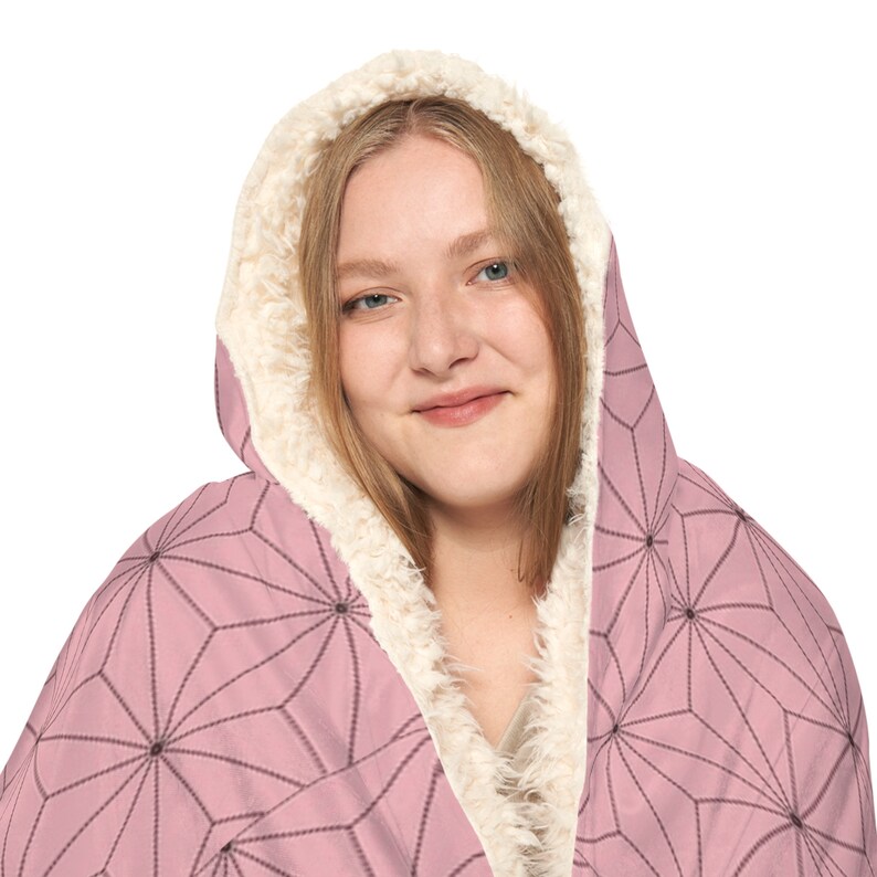 Demon Slayer Nezuko Snuggle Blanket Demon Slayer Blanket Etsy