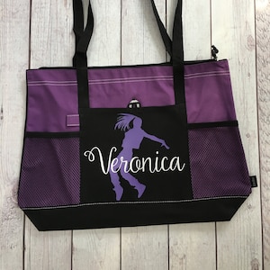 Hip Hop Girl | Girl Dance Tote Bag | Teen Dance Tote Bog | Personalized Dance Bag | Tote Bag | Custom Bag | 01