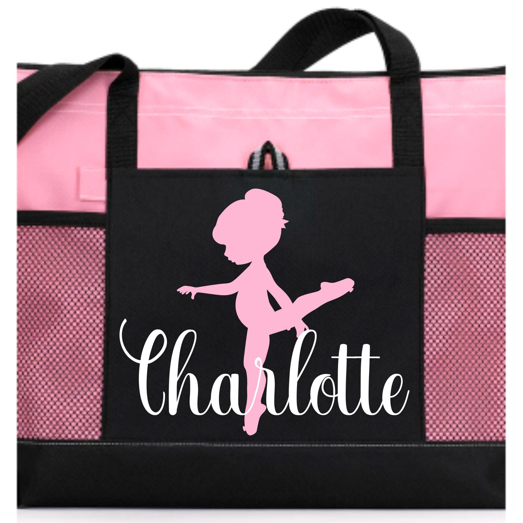 Girl Dance Tote Bag Little Girl Dance Tote Bog Etsy