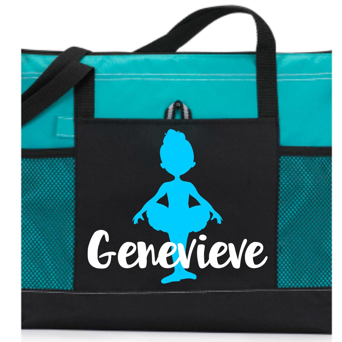 Girl Dance Tote Bag Little Girl Dance Tote Bog Etsy