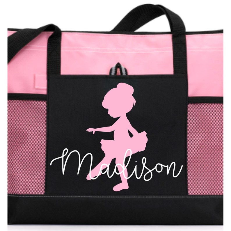 Girl Dance Tote Bag Little Girl Dance Tote Bog Etsy