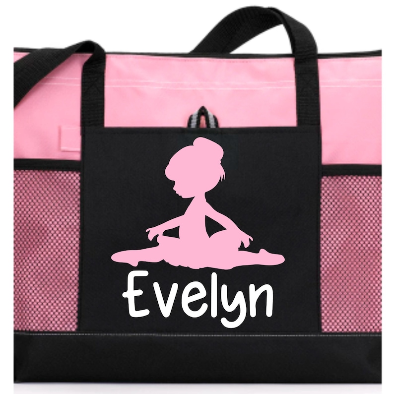 Girl Dance Tote Bag Little Girl Dance Tote Bog Etsy