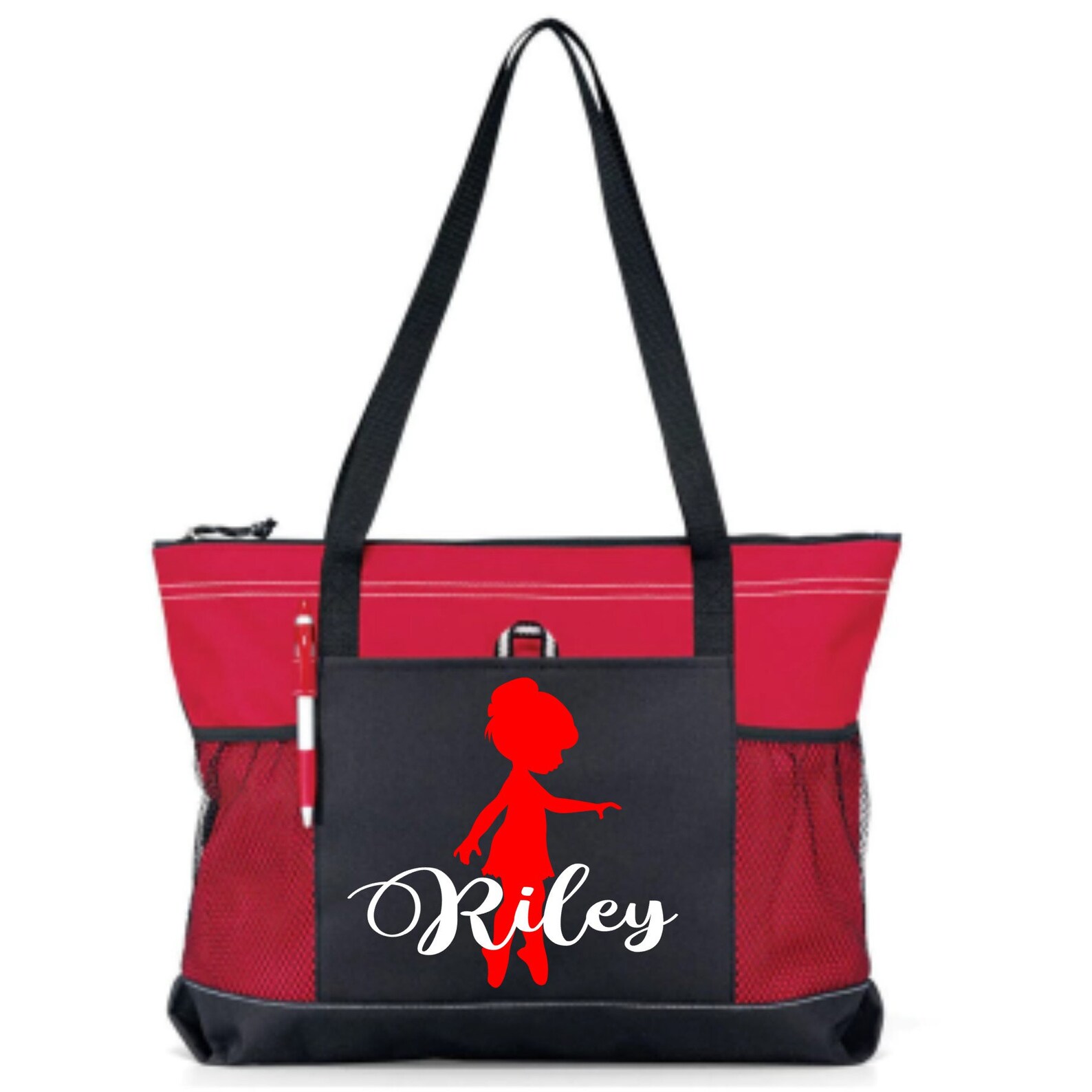 Girl Dance Tote Bag Little Girl Dance Tote Bog Etsy