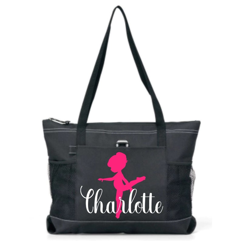 Girl Dance Tote Bag Little Girl Dance Tote Bog Etsy