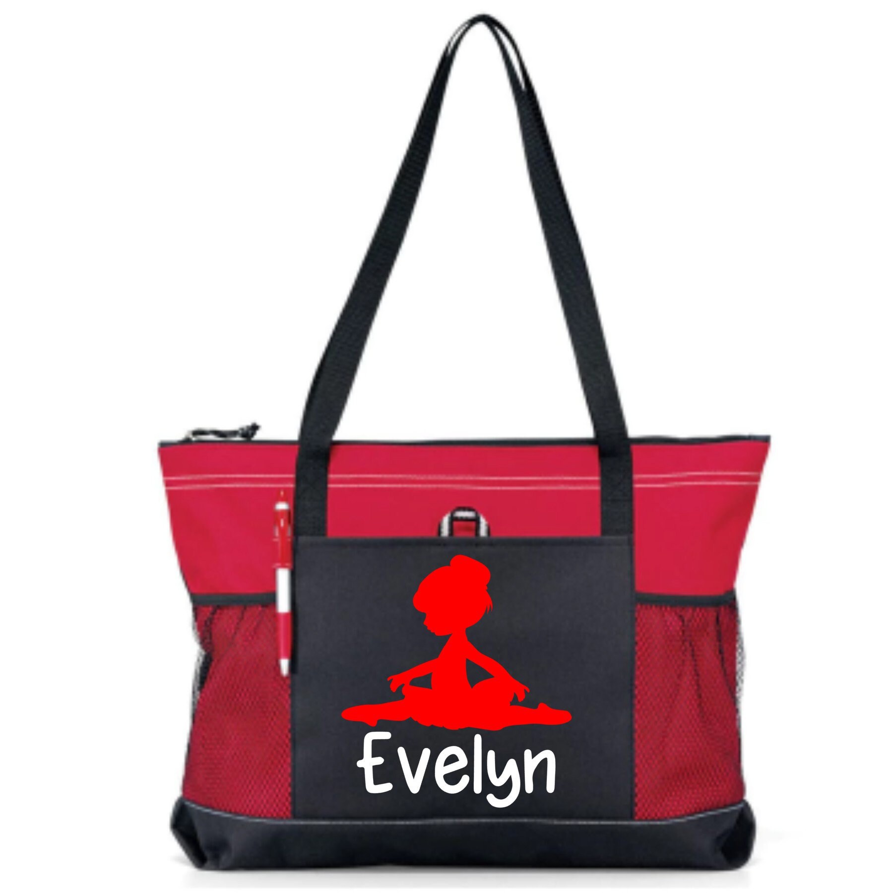 Girl Dance Tote Bag Little Girl Dance Tote Bog Etsy