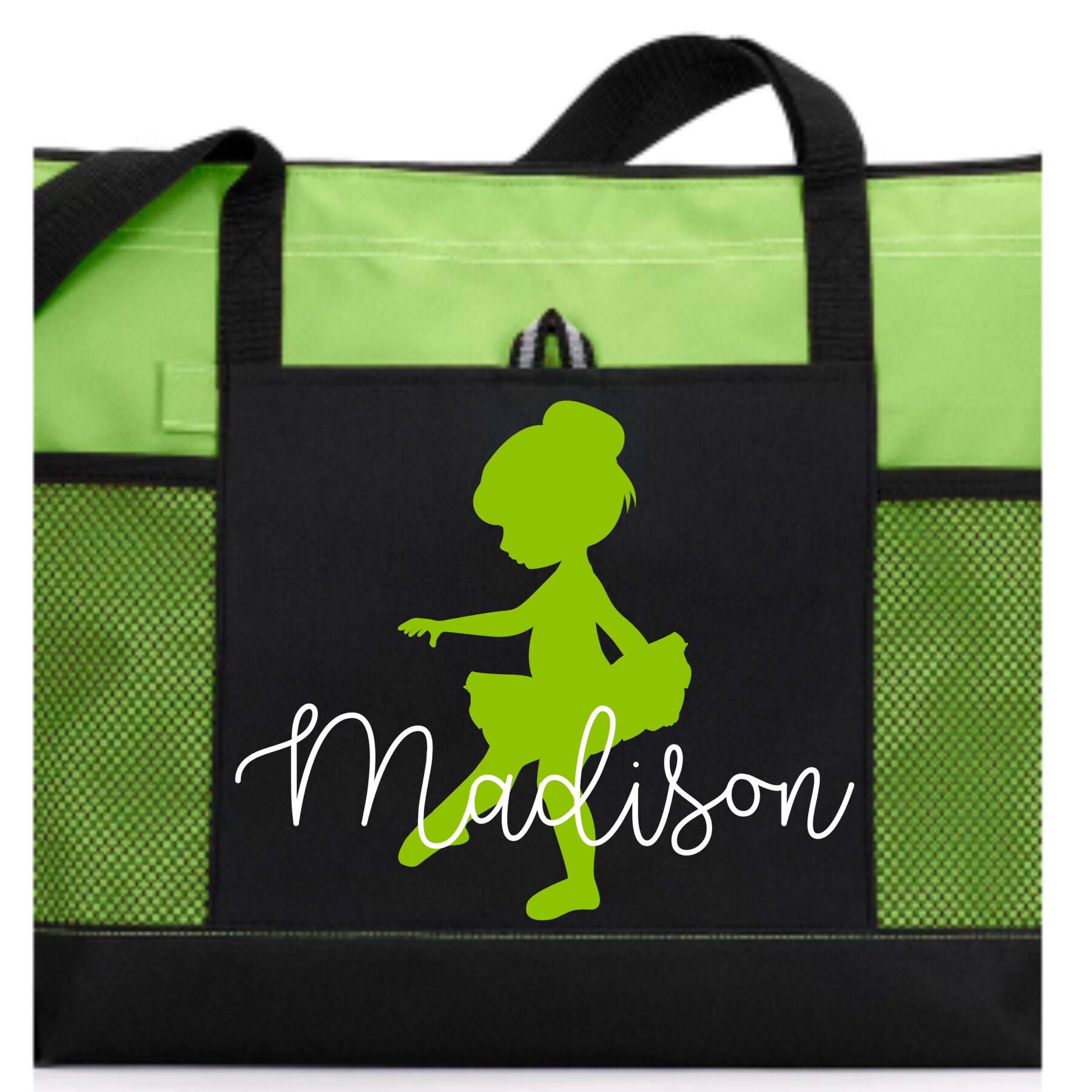 Girl Dance Tote Bag Little Girl Dance Tote Bog Etsy