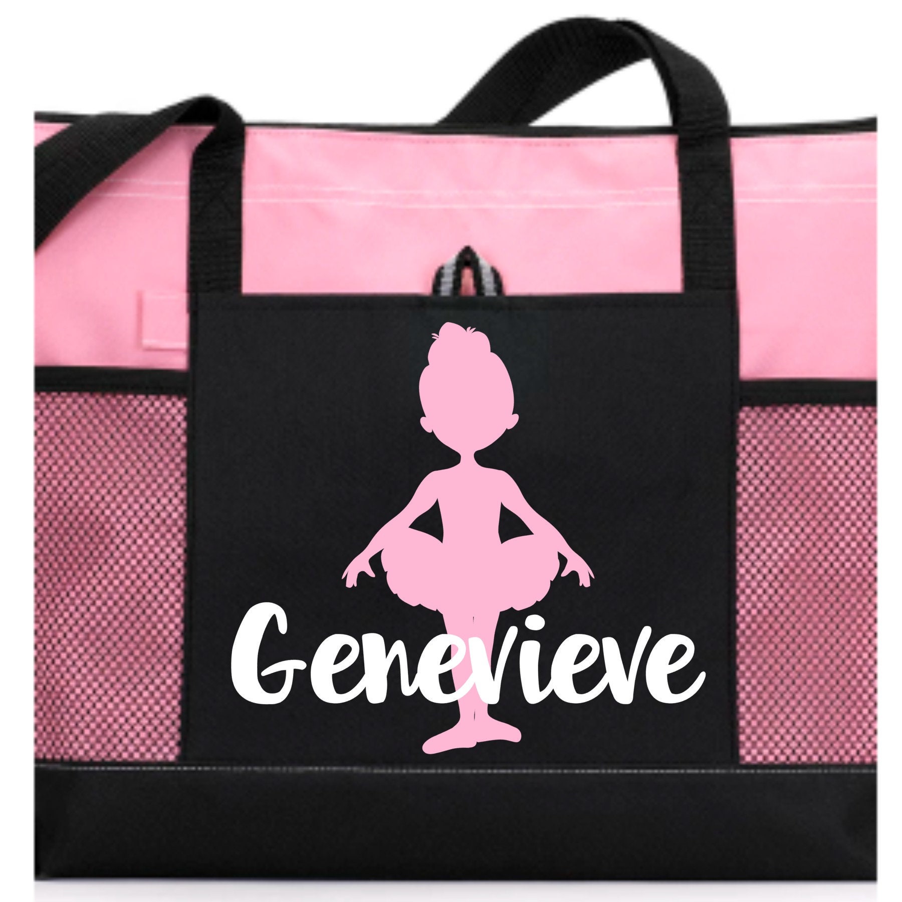 Girl Dance Tote Bag Little Girl Dance Tote Bog Etsy