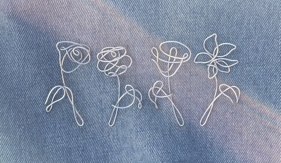 Bts Love Yourself 承 Her Wire Pins Etsy Israel