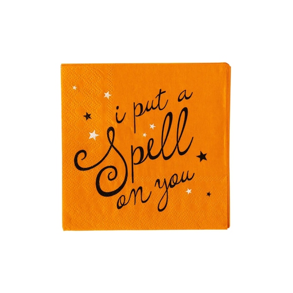 Witches Spell Napkins Etsy