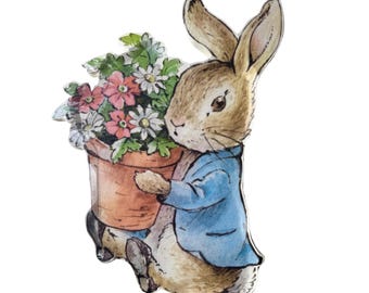 Peter Rabbit Shaped Plates (Officially Licensed) - GST Automatically Included for Buyers Located in Canada