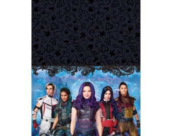 Officially Licensed Descendants 3 Plastic Table Cover (GST Automatically Included for Buyers Located in Canada)
