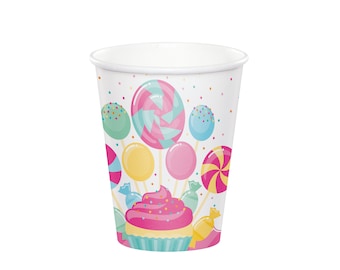 Candyland Party Cups (GST Automatically Included for Buyers Located in Canada)