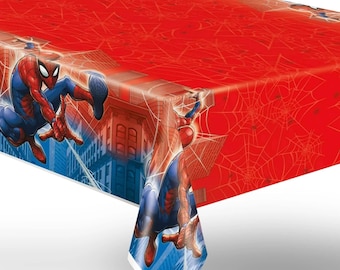 Officially Licensed Classic Spider-Man Table Cover (GST Automatically Included for Buyers Located in Canada)