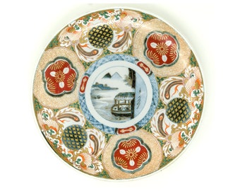 Antiker Imari Teller 12"