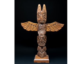 Kwakiutl Model Totem
