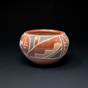 Vintage Santa Clara Pueblo Bowl