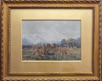 Acuarela original de William Bingham McGuinness
