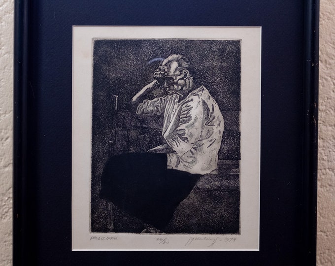 Aquatint Etching, Filipino Artist Etsy
