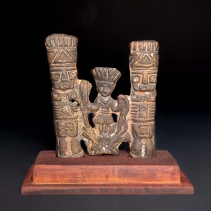 Pre Columbian Chimu Bronze Ornament