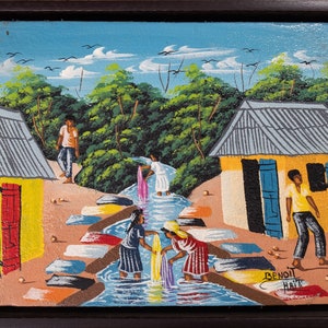 Vintage Haitian Painting