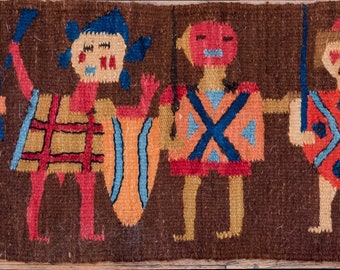 Vintage Paracas Wool Runner