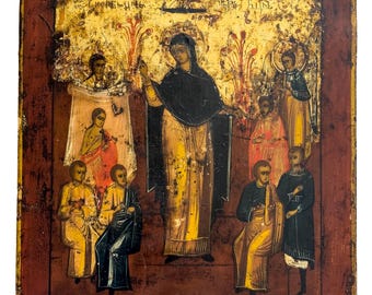Antike Ikonenmalerei der Ostorthodoxen Kirche