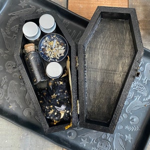 Altar Kit Coffin Box Birthday gift for her witch kit witchcraft altar crystal kit