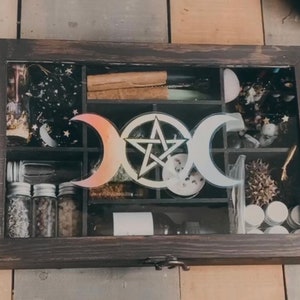 Baby Witch Altar Kit Beginners witch  Box Wiccan Starter kit x  large Witch Box gift for witch astrology gift